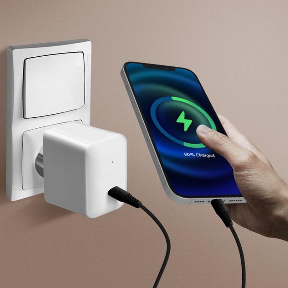 SWISSTEN  Câble USB-C Lightning 1m Swissten Noir 