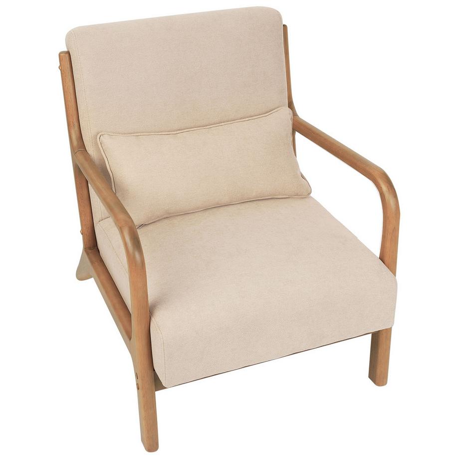 Beliani Fauteuil en Tissu  SKOVDE  