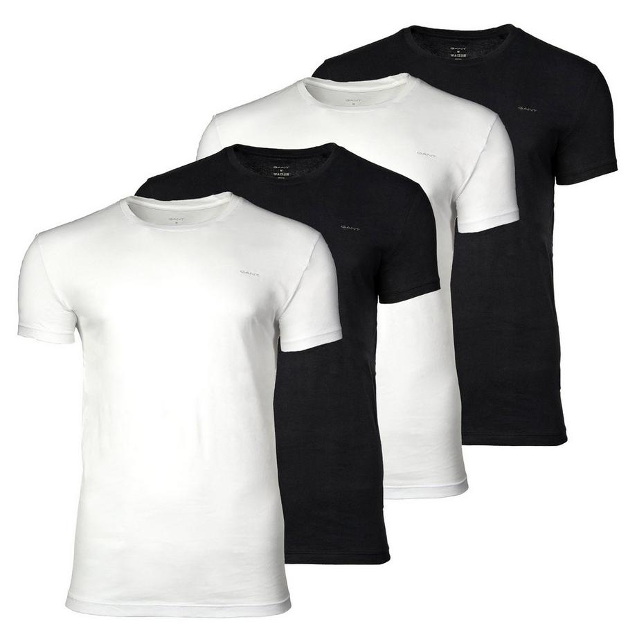 T-Shirt  4er Pack Bequem sitzend-C-NECK T-SHIRT 4-PACK