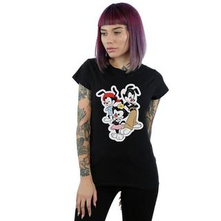 Animaniacs Wakko Yakko Dot T-Shirt Stampata  