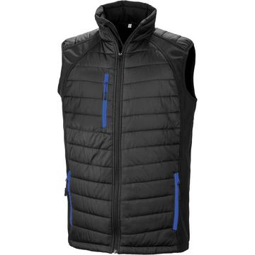 gilet softshell rembourré black compass