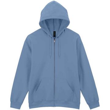 Softstyle Hoodie mit durchgehendem Reißverschluss