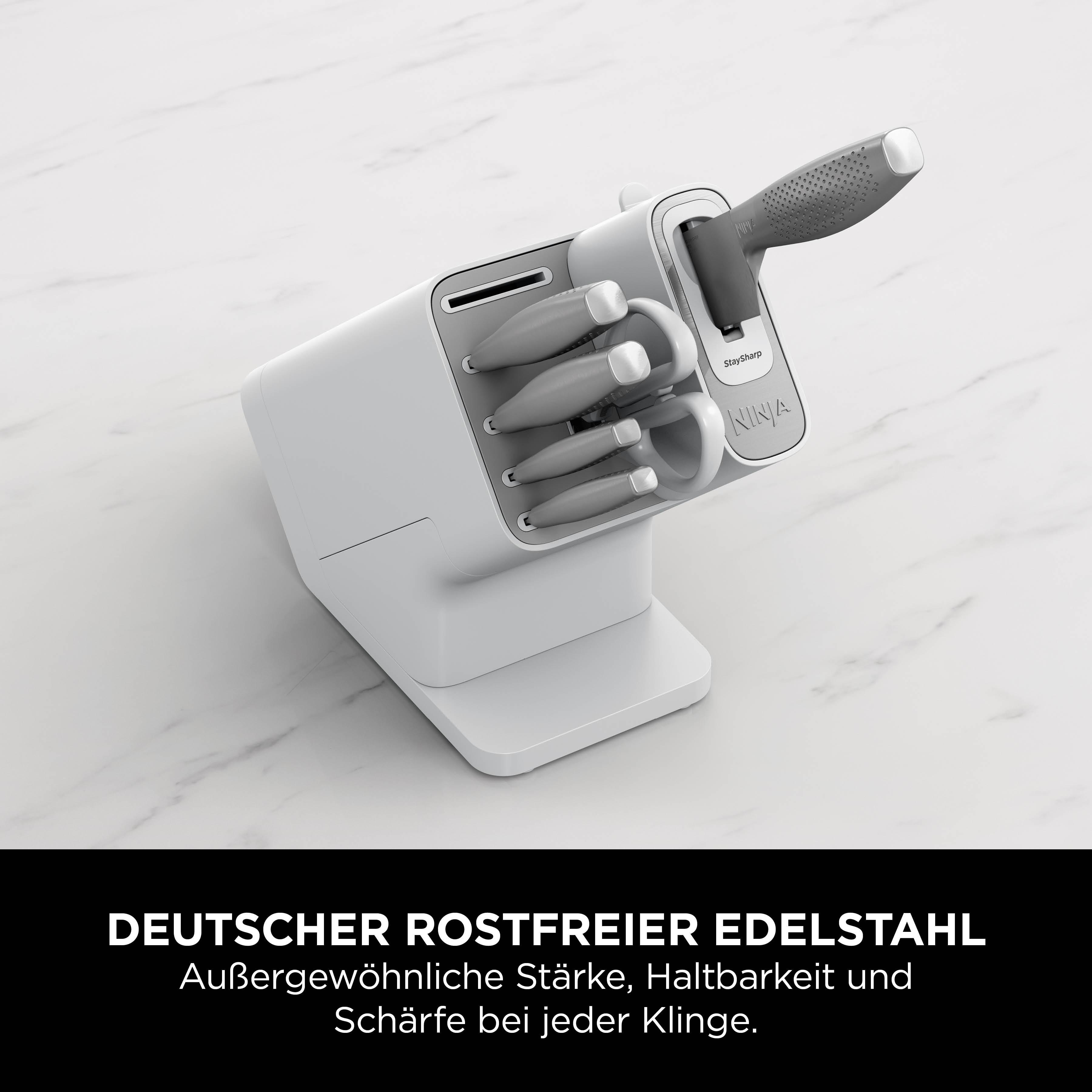 Ninja K62006EUWH Blocco coltelli Foodi StaySharp  