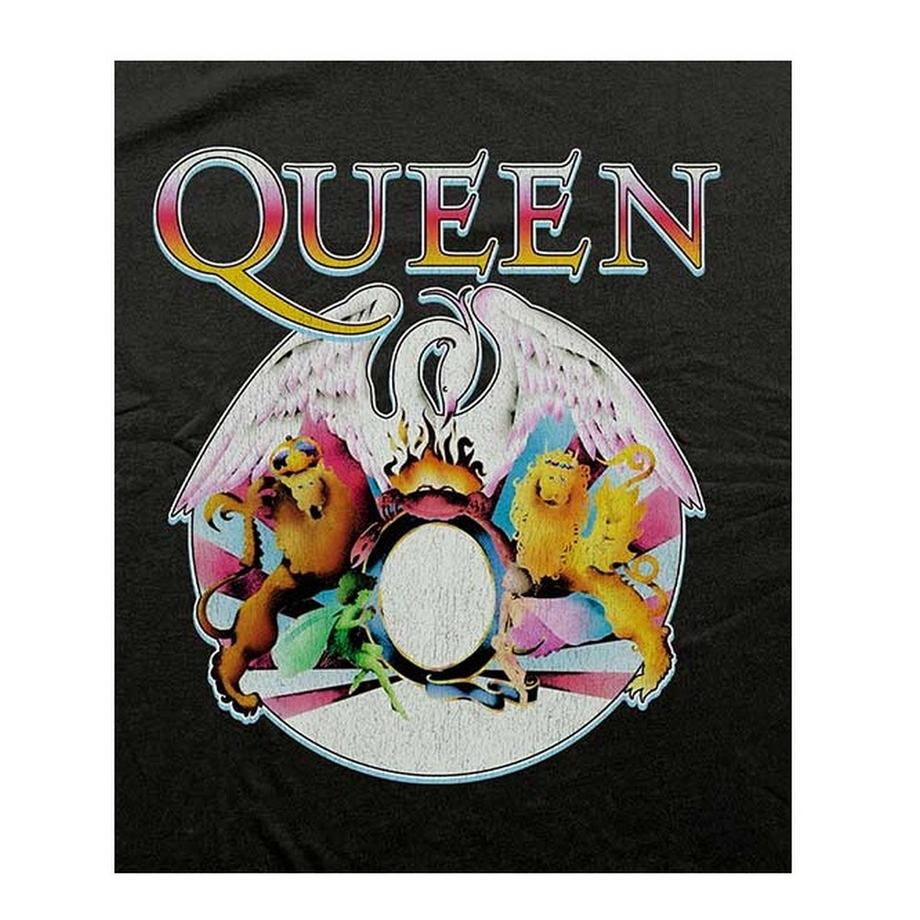 Queen T-Shirt con Stampa Stemma  