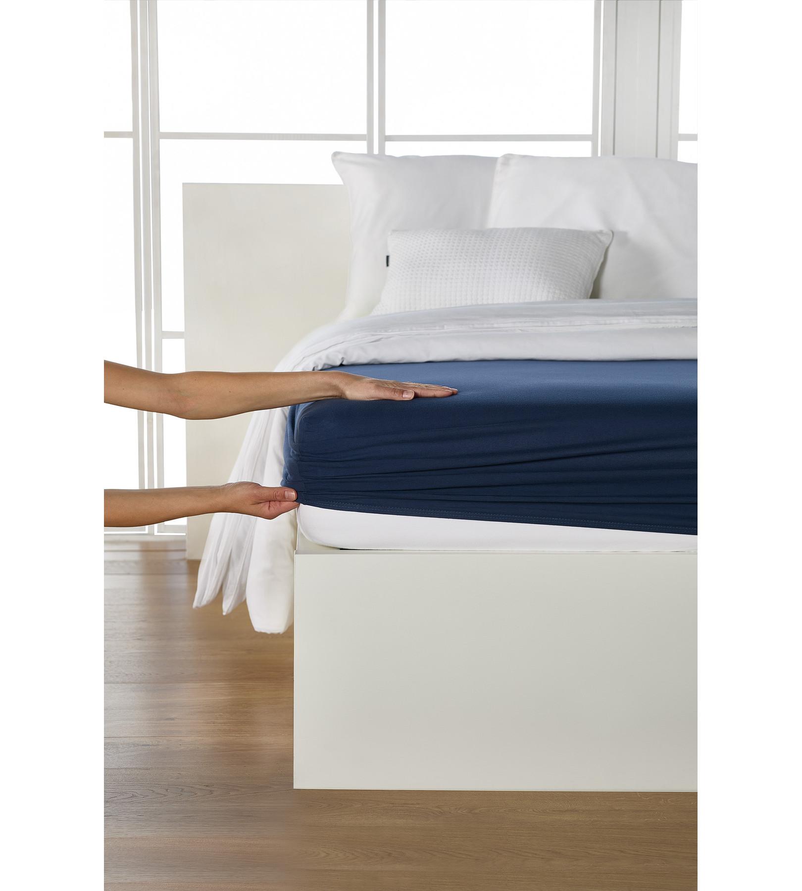 Living Home Drap-housse Boxspring en jersey fin  