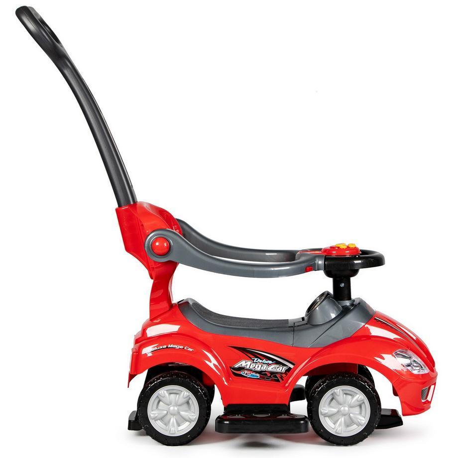 Pricenet  Ride On Toy Push Car Walker mit Griff 3in1-rot 