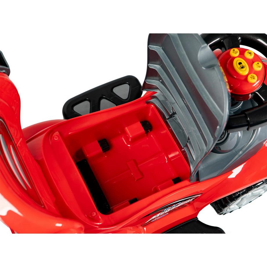 Pricenet  Ride On Toy Push Car Walker mit Griff 3in1-rot 
