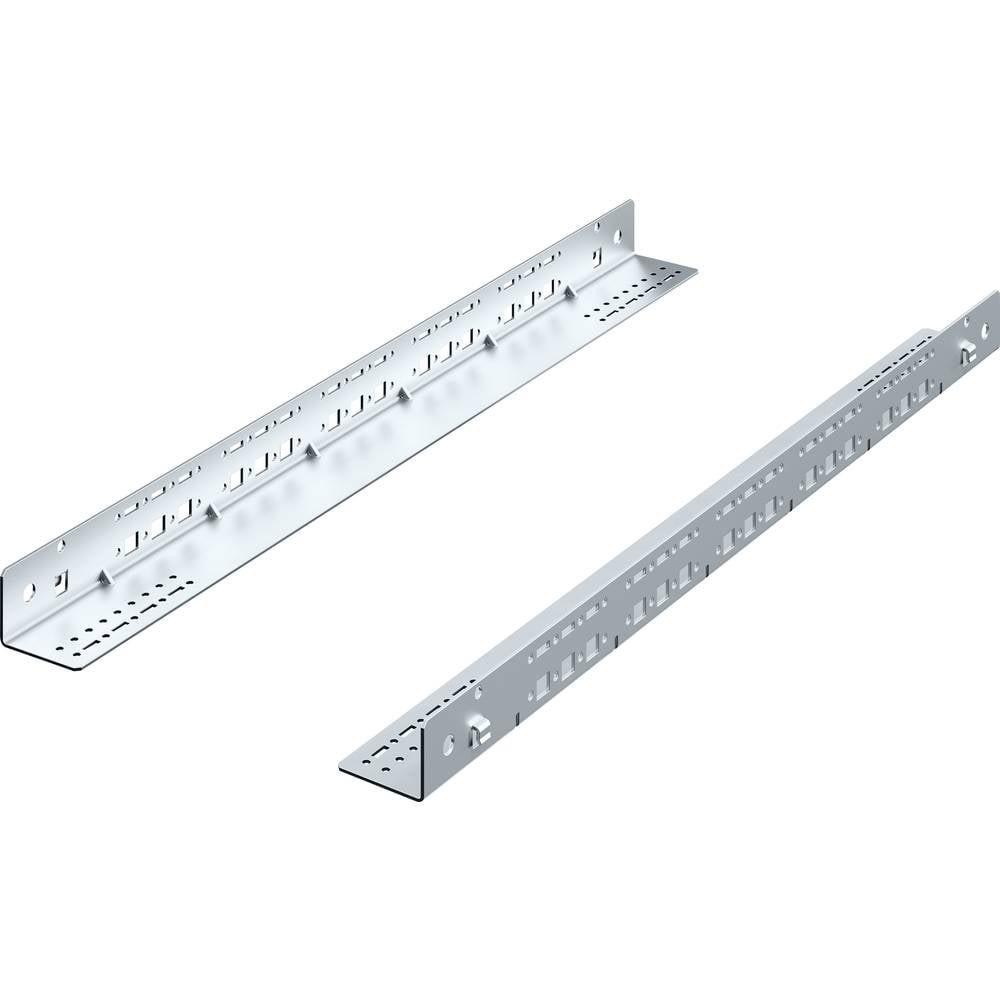 Rittal  Glissières montage fixe, 1 U, 445 mm 2 pièces 