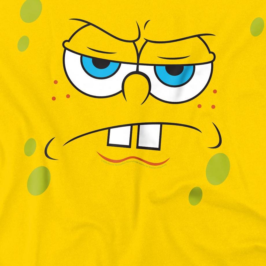 Nickelodeon  Angry Maglietta Viso 
