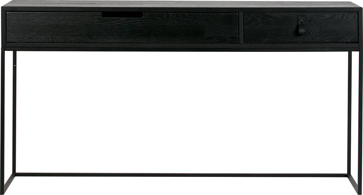 mutoni Console Silas Rovere spazzolato nero (FSC)  