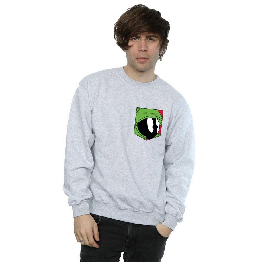 LOONEY TUNES Marvin the Martian Pocket Sweatshirt  