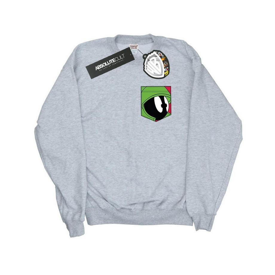 LOONEY TUNES Marvin the Martian Pocket Sweatshirt  