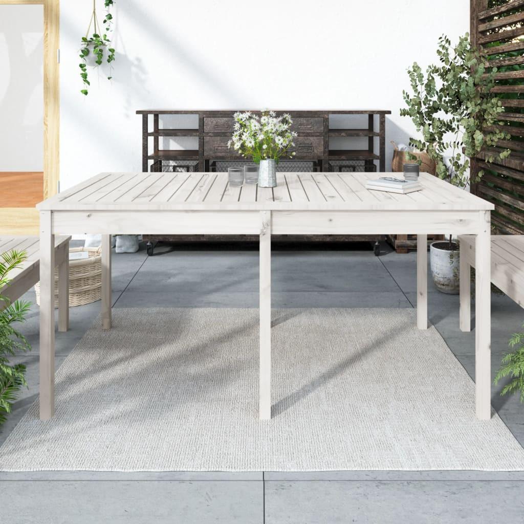 VidaXL Table de jardin bois de pin  