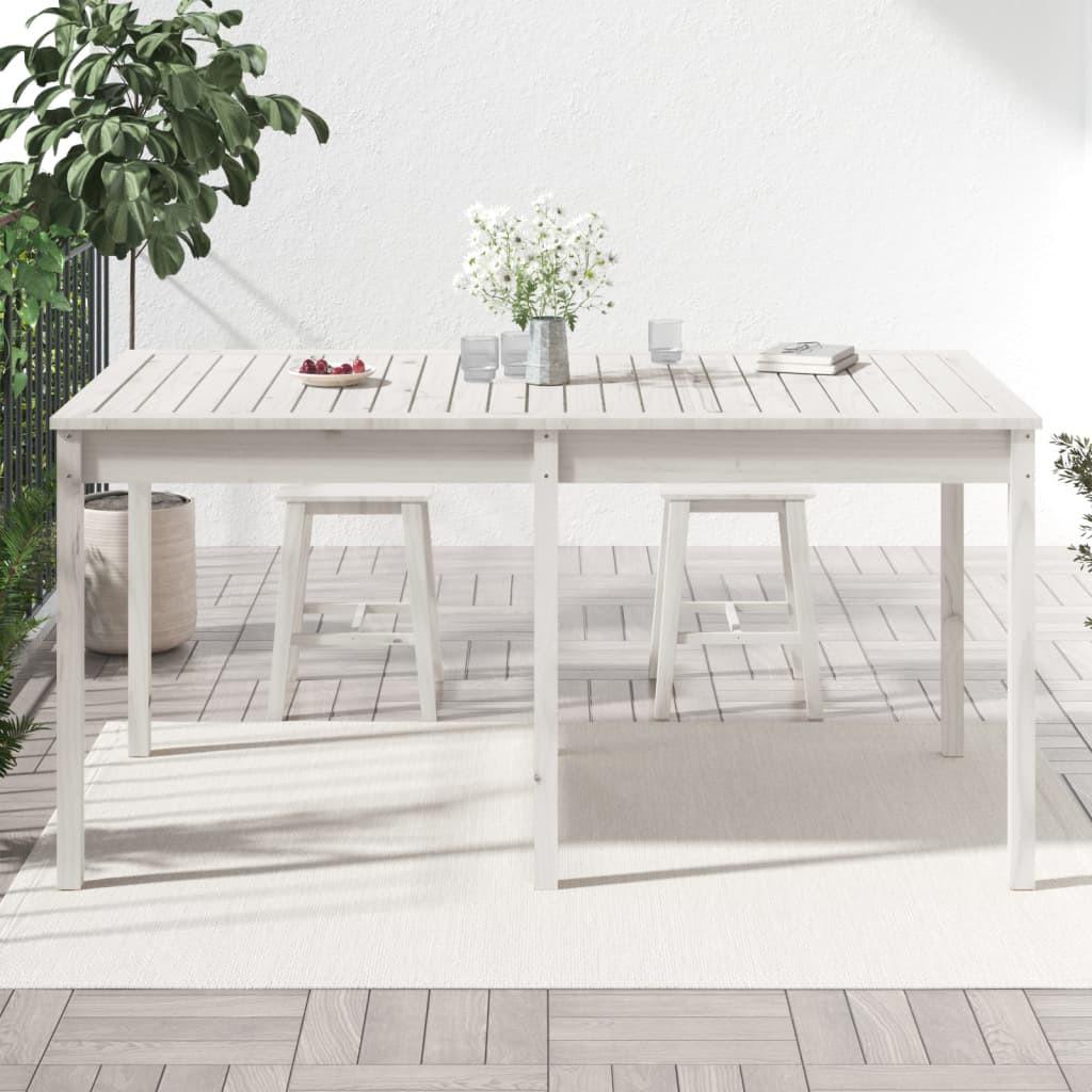 VidaXL Table de jardin bois de pin  