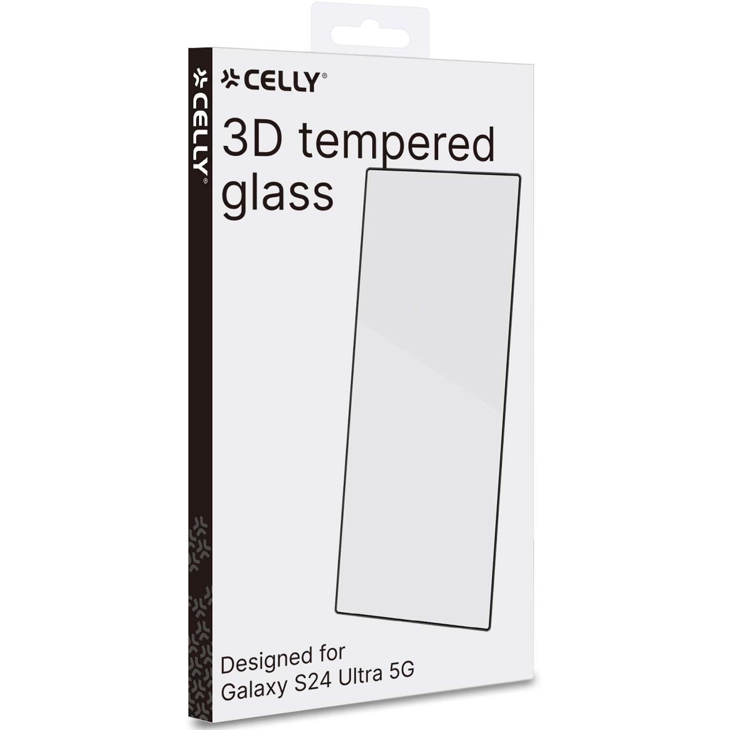Celly  Displayschutzfolie aus gehärtetem Glas Galaxy S24 Ultra 5G 