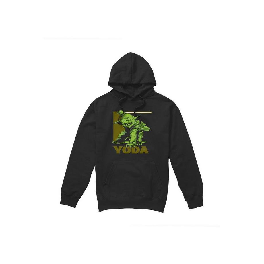 STAR WARS Yoda Imprimé Graphique Sweat à Capuche  