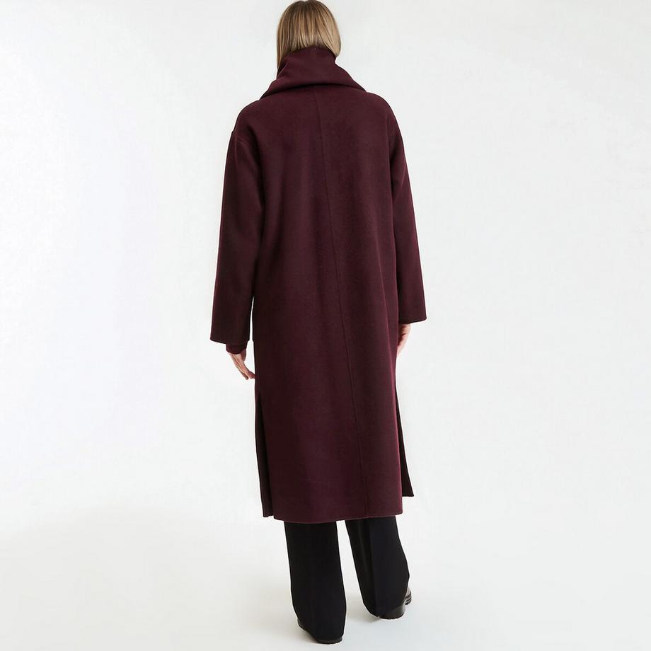 La Redoute Collections Manteau Long Fermeture Boutonnée  