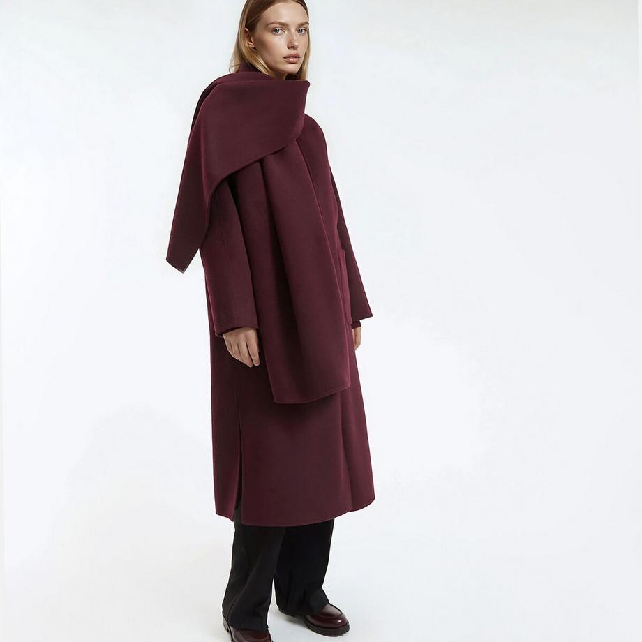 La Redoute Collections Manteau Long Fermeture Boutonnée  