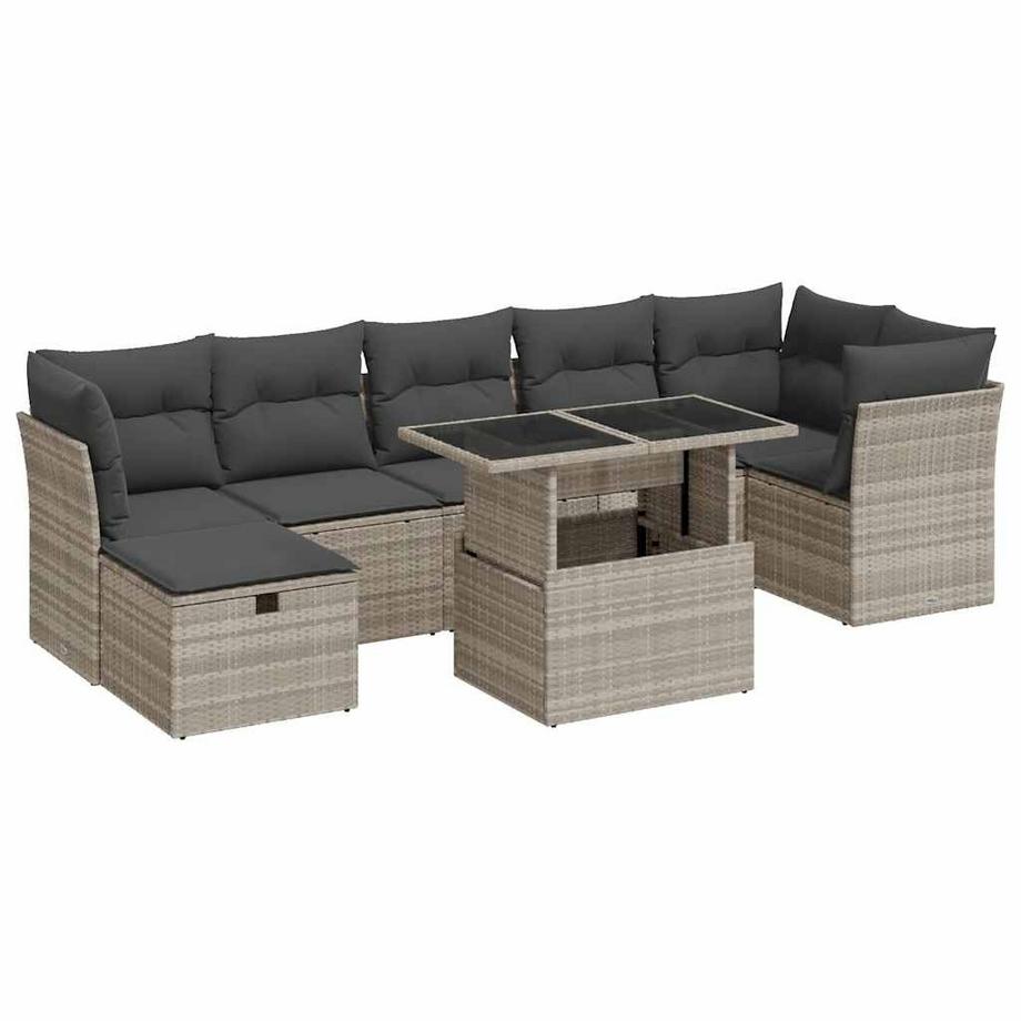 Garten sofagarnitur poly-rattan