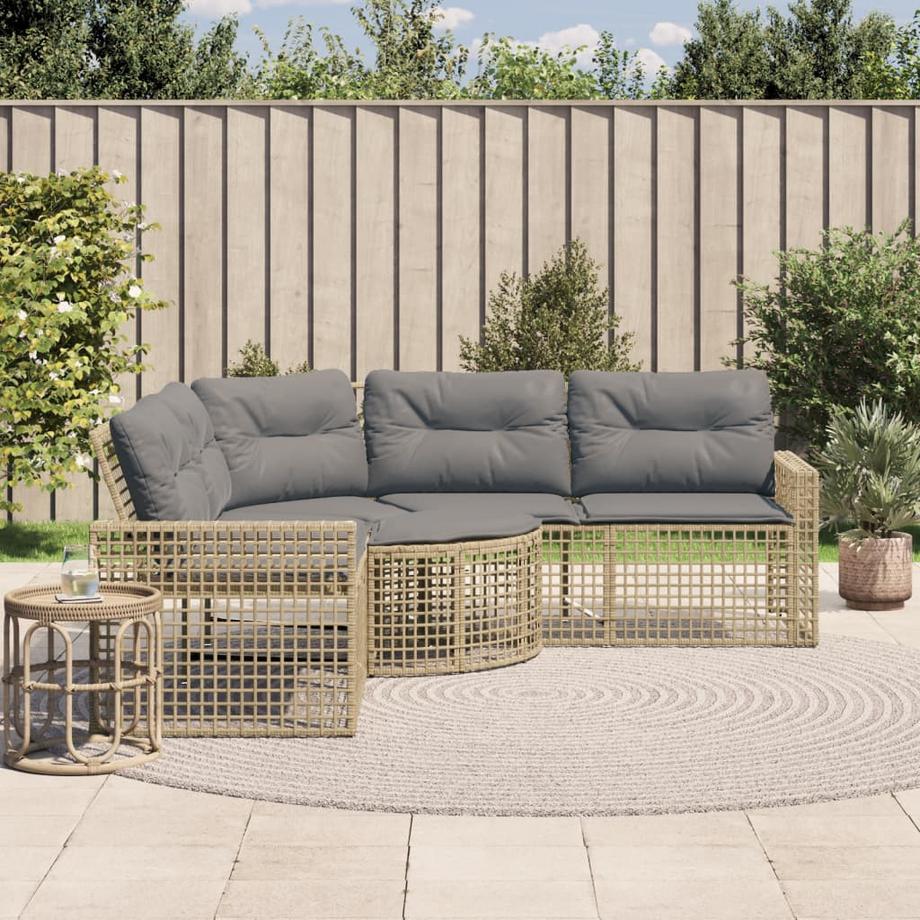 VidaXL Gartensofa poly-rattan  