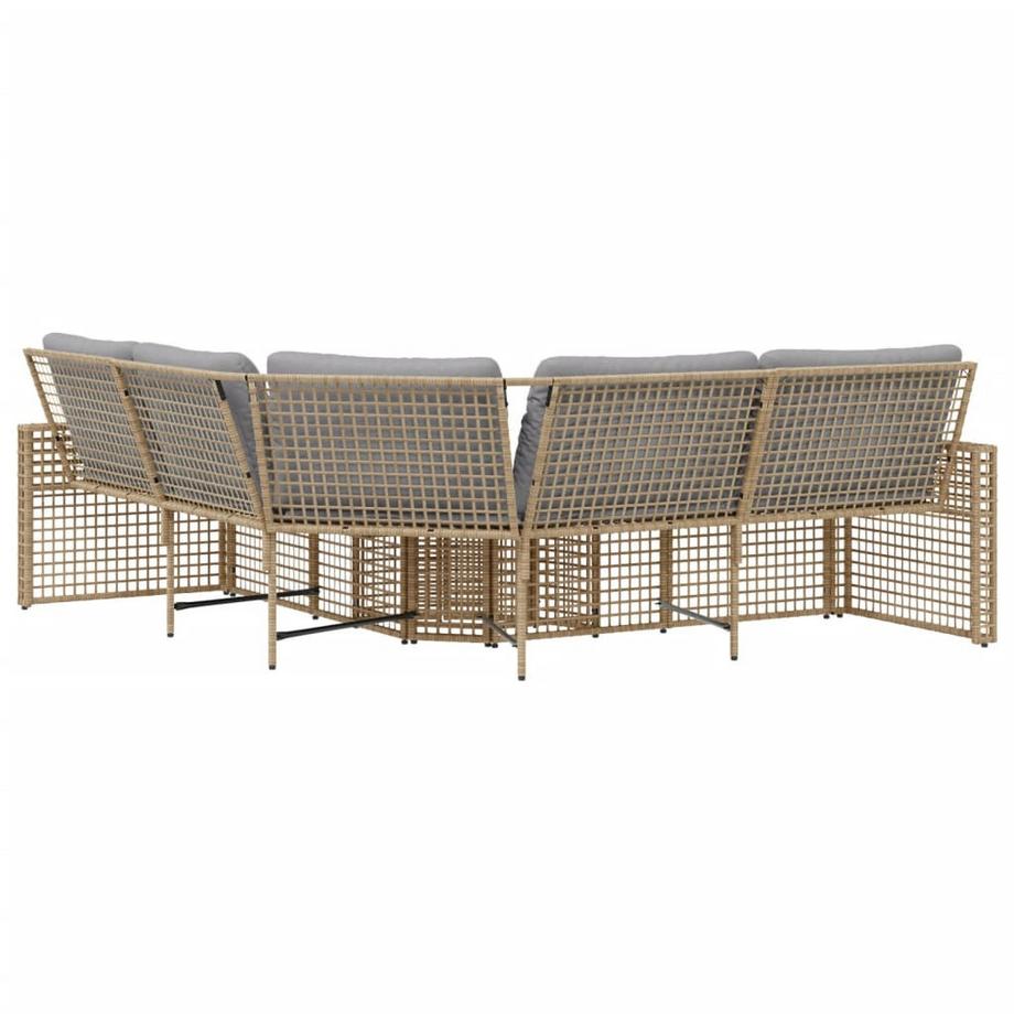 VidaXL Gartensofa poly-rattan  