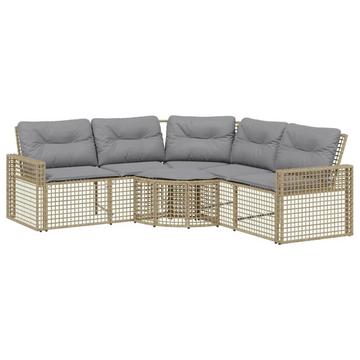 Gartensofa poly-rattan