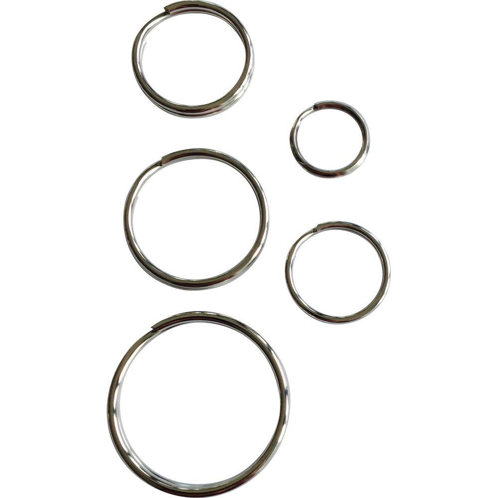 Rieffel Anelli portachiavi 8050FS/35 35mm 100 Pezzi  