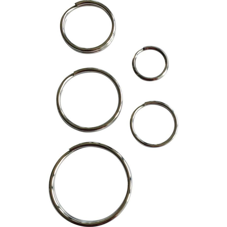 Rieffel Anelli portachiavi 8050FS/35 35mm 100 Pezzi  