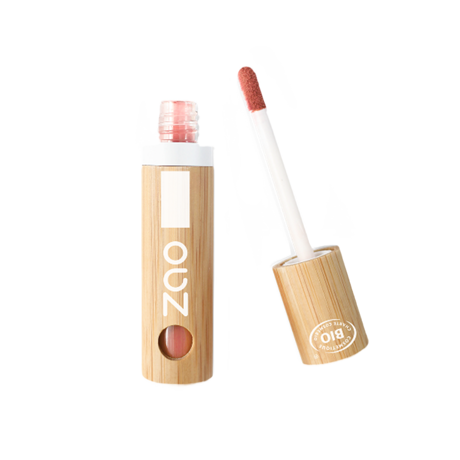 ZAO MAKEUP  Huile lèvres - Certifié bio, vegan et rechargeable 