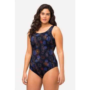 Maillot de bain sans bonnets moulés, méduses, fronces