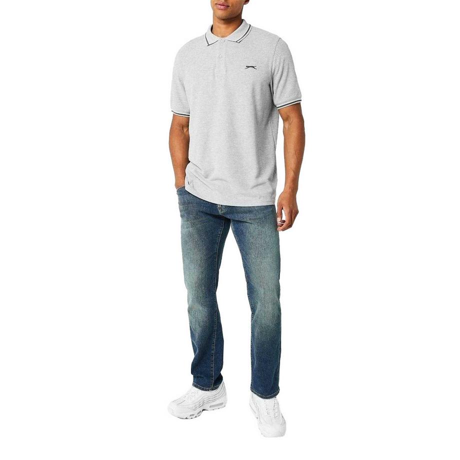Slazenger Polo avec bordure contrastée  
