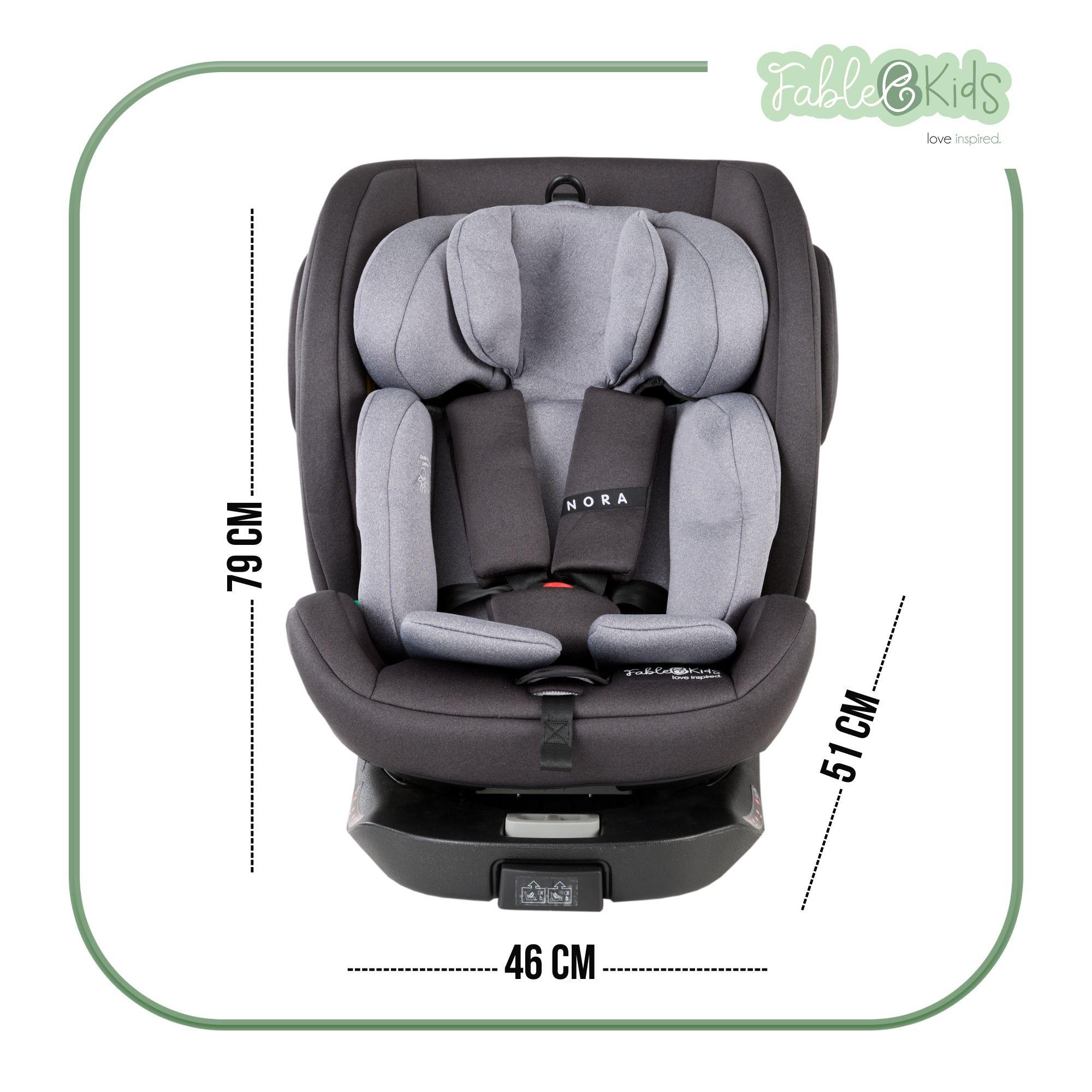 FableKids  Siège auto Siège auto pour enfants rotatif à 360° Isofix 
