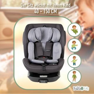 FableKids  Siège auto Siège auto pour enfants rotatif à 360° Isofix 