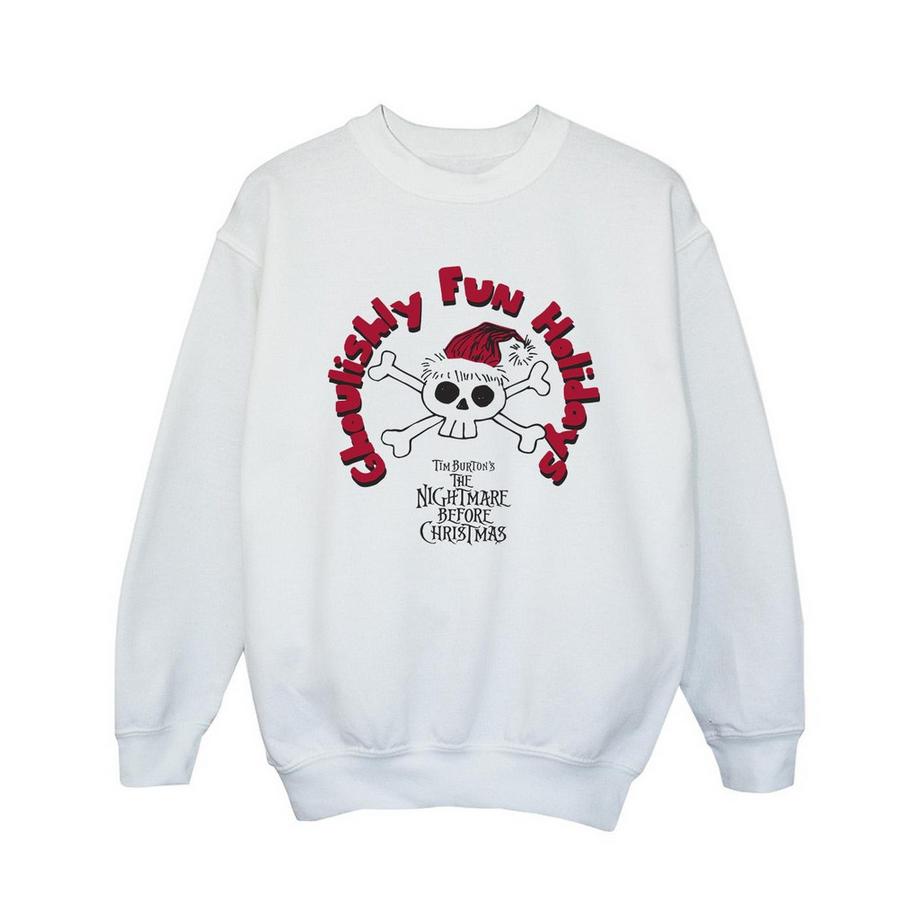 The Nightmare Before Christmas Ghoulishly Fun Holidays Sweatshirt