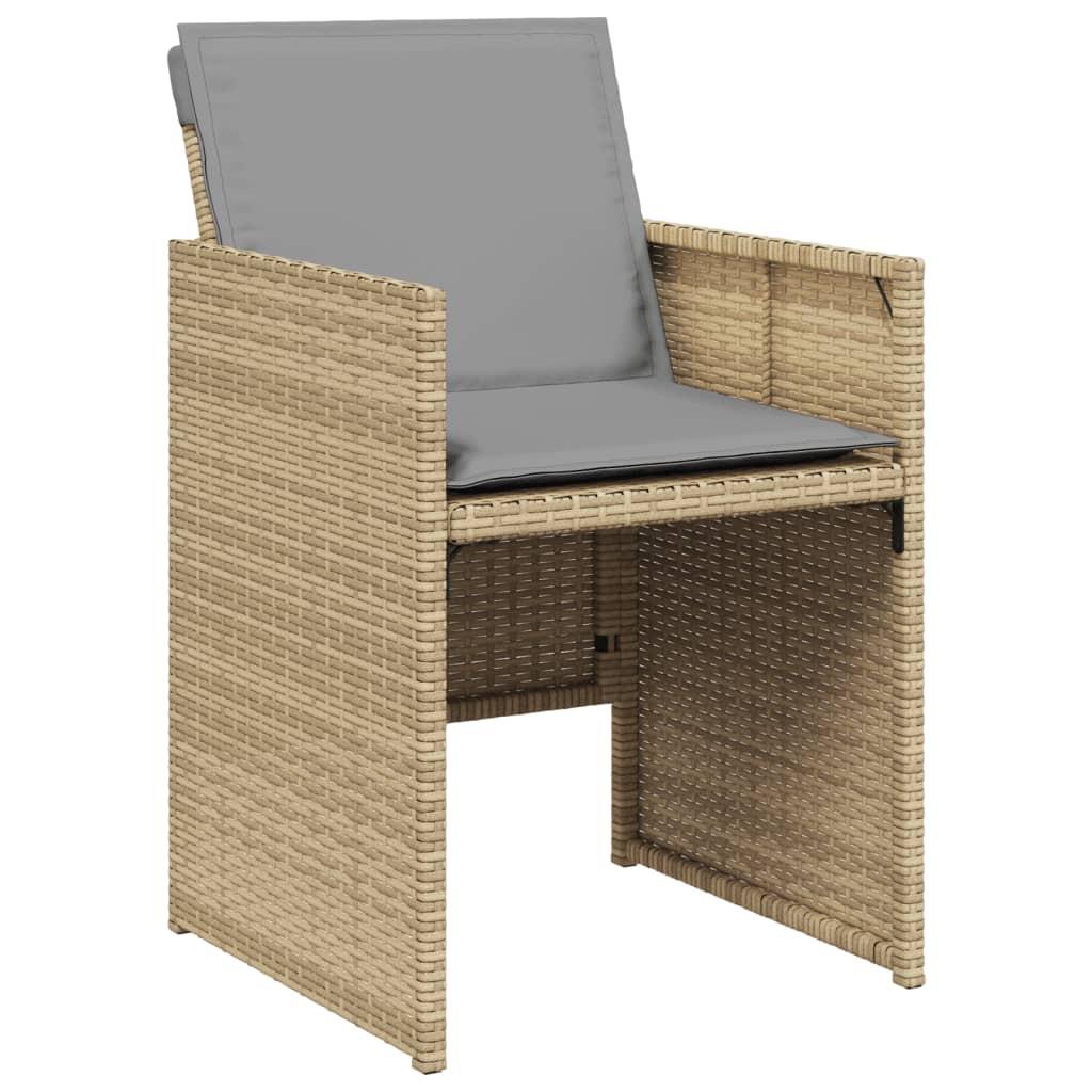 VidaXL Chaise de jardin rotin synthétique  