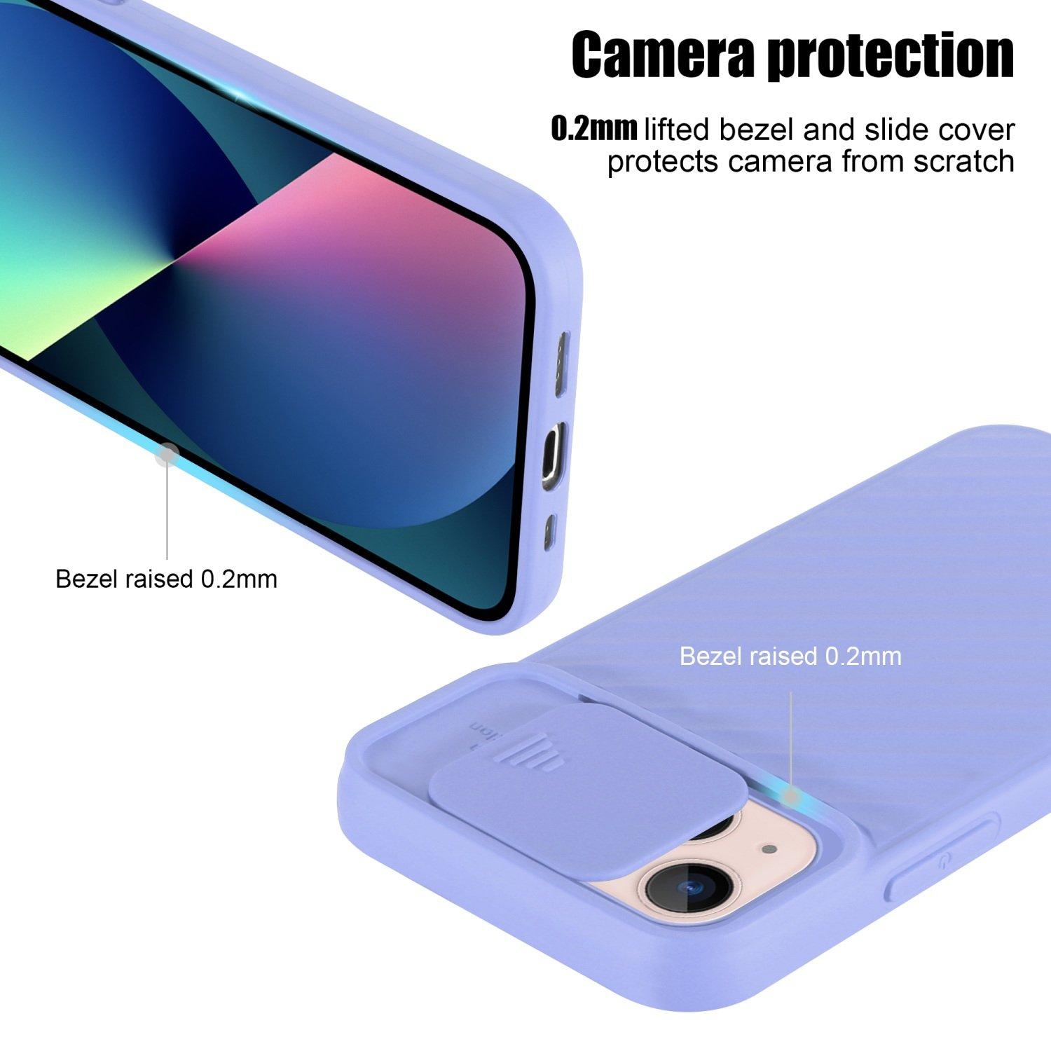 Cadorabo  Housse compatible avec Apple iPhone 13 - Coque de protection en silicone TPU flexible et avec protection pour appareil photo 