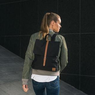 Johnny Urban Mia -  Rucksack Schwarz-Braun  