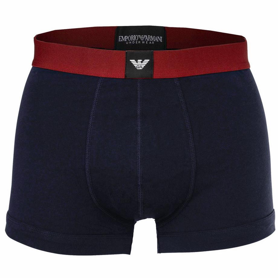 EMPORIO ARMANI Boxer Essential Logo Label Lot de 3  