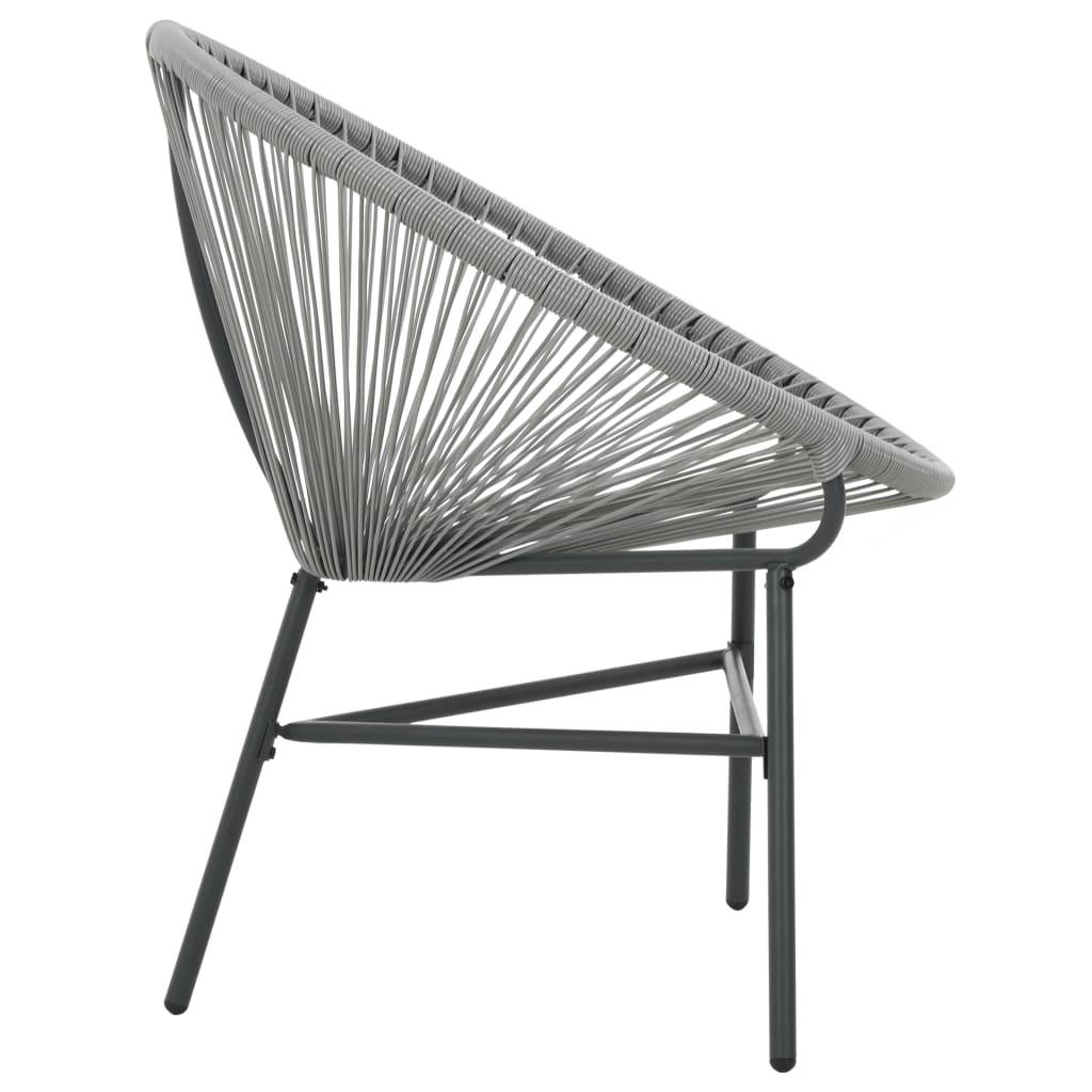 VidaXL Mondstuhl poly-rattan  