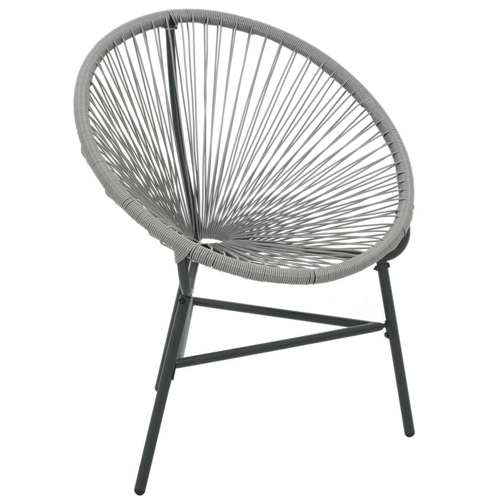 VidaXL Mondstuhl poly-rattan  