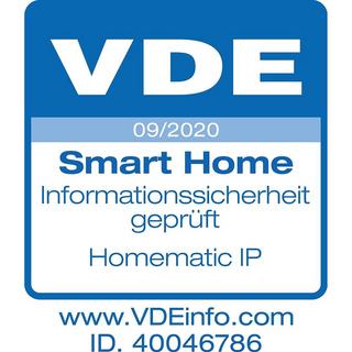Homematic IP Homematic IP HmIP-STHD Intérieure Capteur d'humidité et de température Autonome Sans fil  