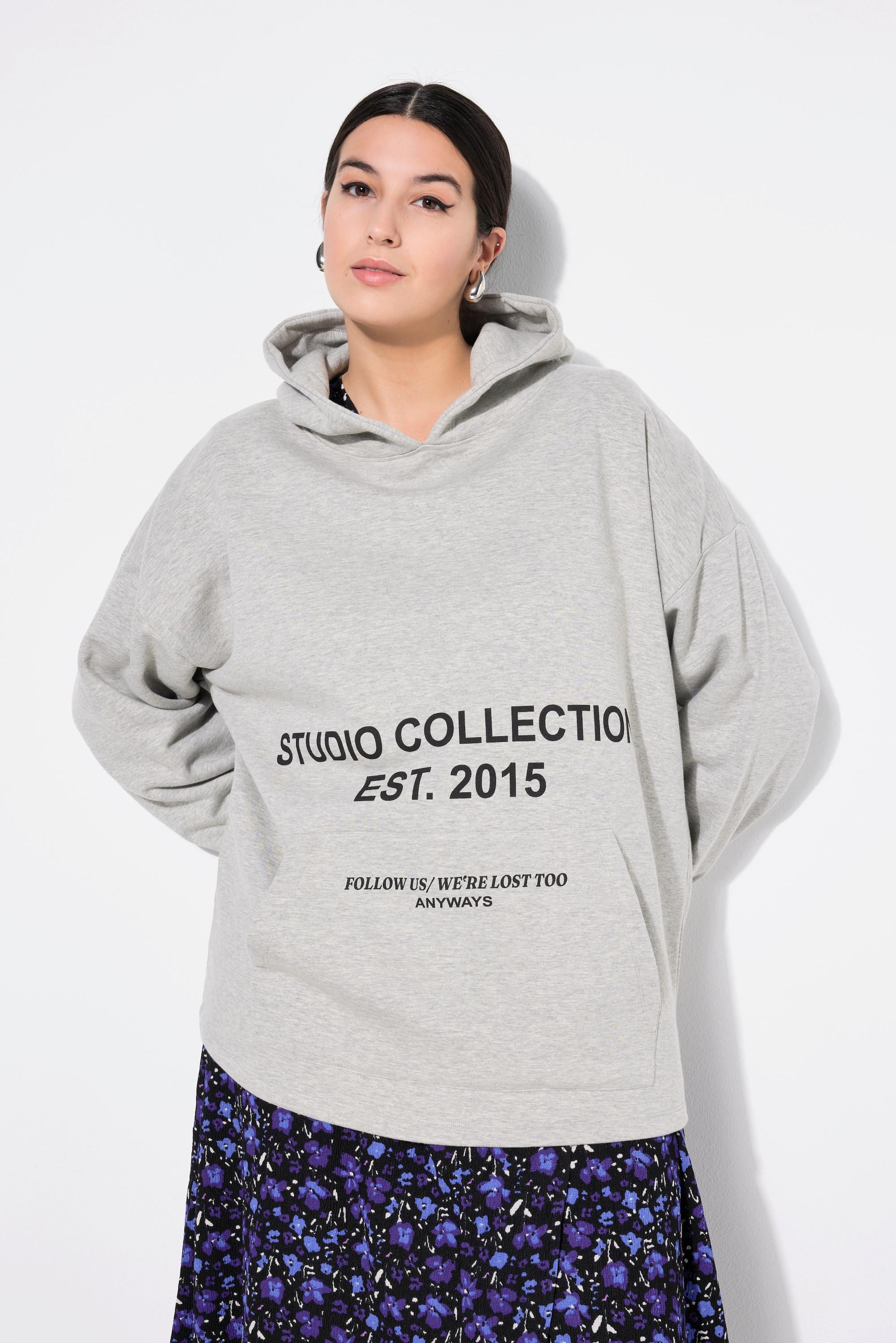 Studio Untold  Hoodie, oversized, Statement, Kängurutasche, Kapuze 