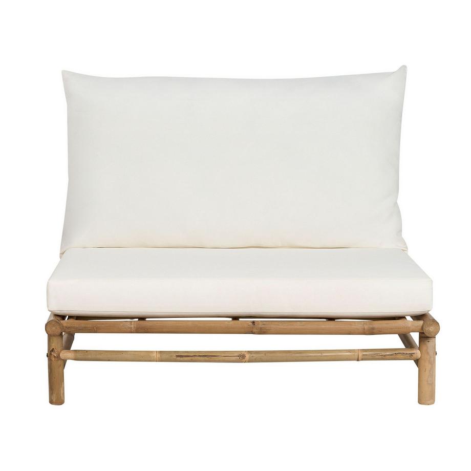 Beliani Set lounge pour jardin en Bambou Rustique TODI  