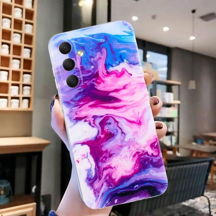 Cover-Discount  Galaxy A36 5G - Custodia protettiva Cover Marble 