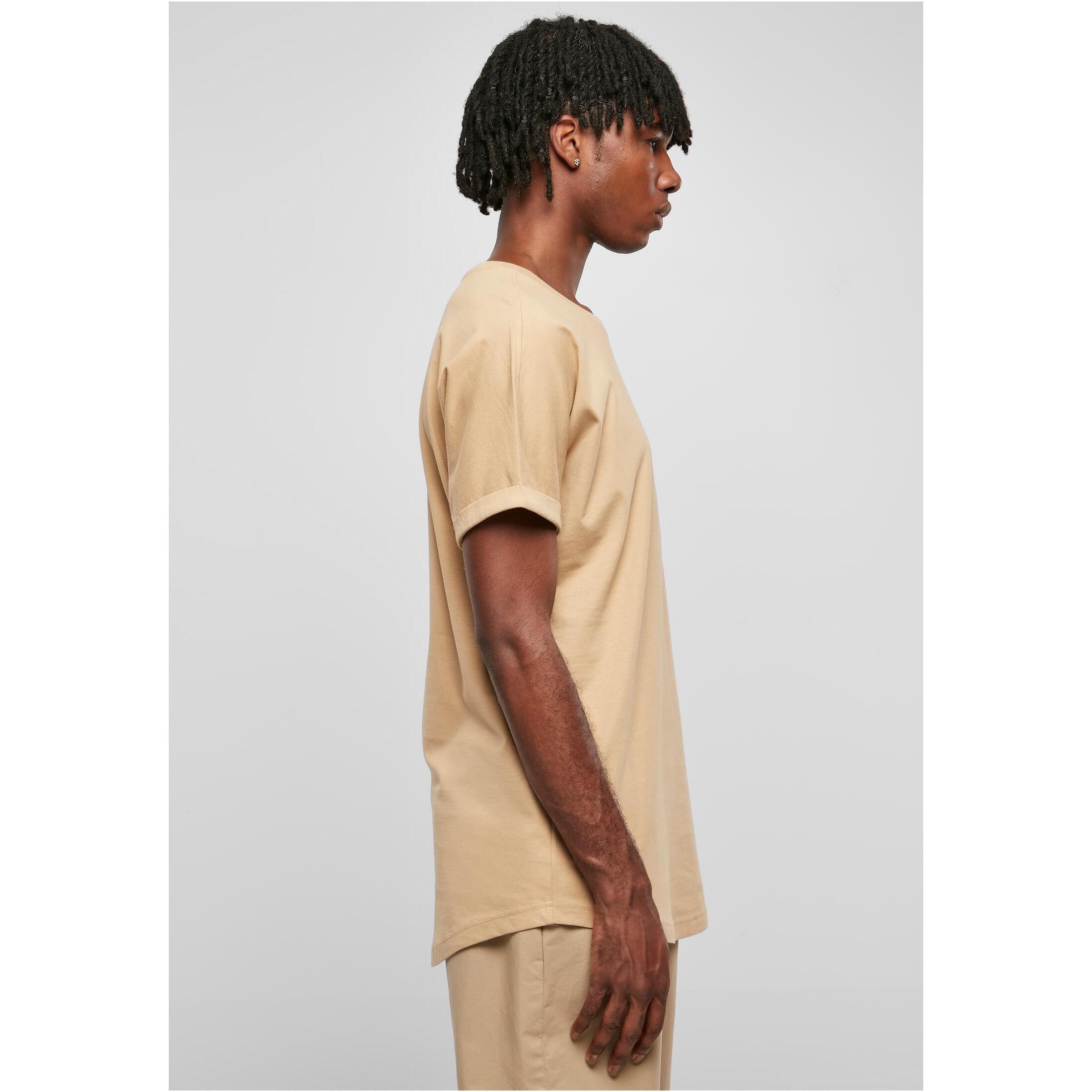 URBAN CLASSICS Long Shaped Turnup T-Shirt  
