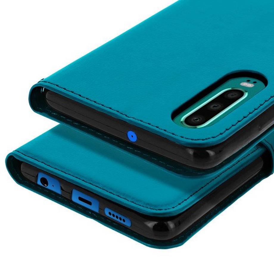 Avizar  Huawei P30 Vintage Case Blau 