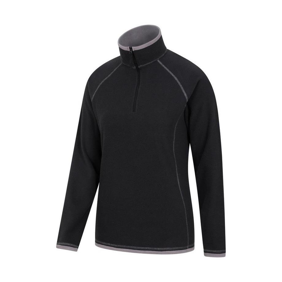 Mountain Warehouse Montana Top in pile con mezza zip  