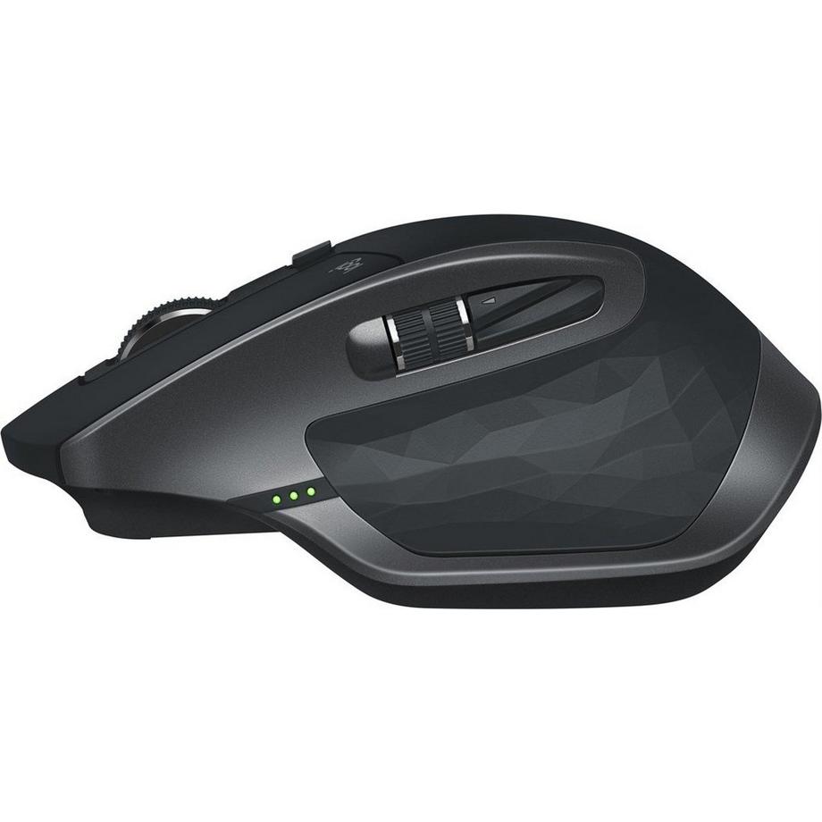 Logitech  MX Master 2S - Souris - laser - 7 boutons - sans fil - Bluetooth, 2.4 GHz - récepteur  Unifying - graphite 