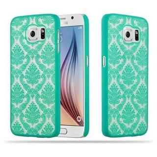 Cadorabo  Hülle für Samsung Galaxy S6 Blumen Paisley Henna Design 