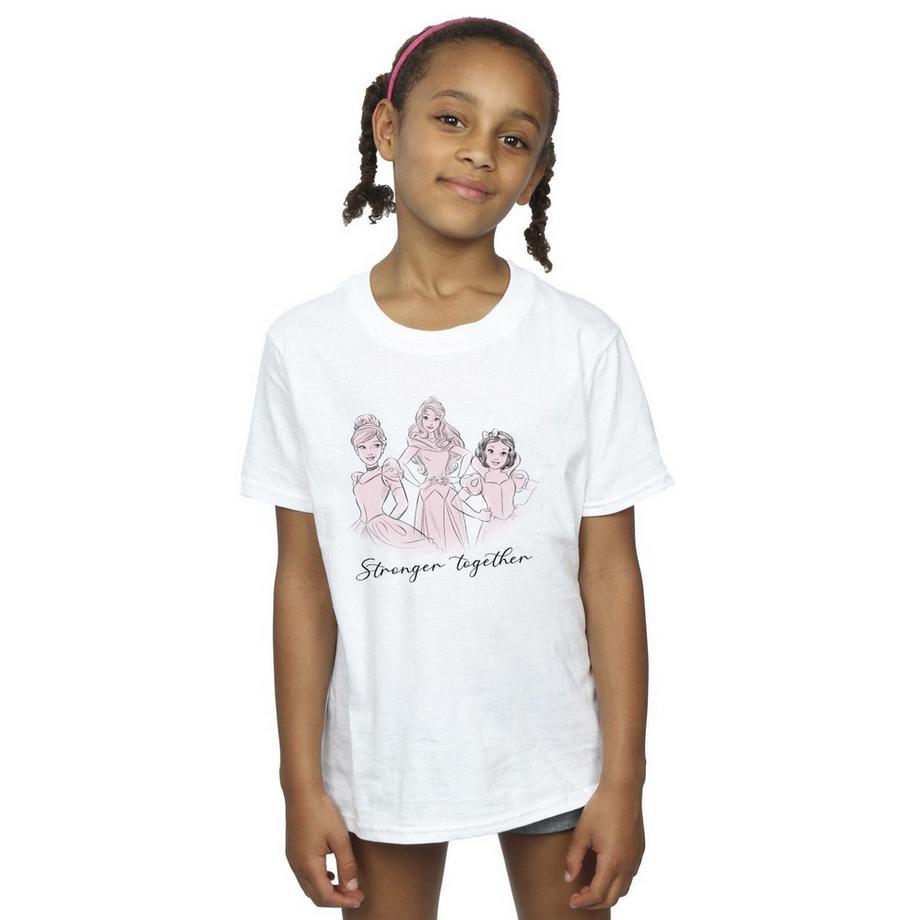 Disney  T-ShirtPrincesses Stronger Together 